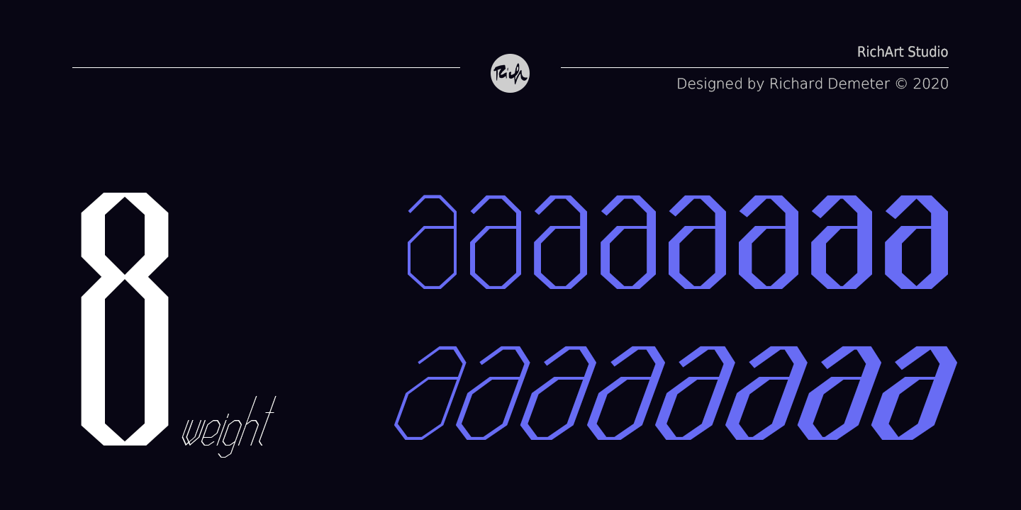 Lineam Bold Font preview